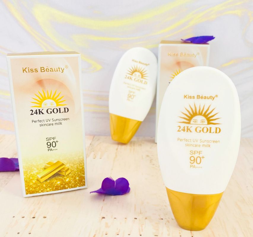 Protector Solar 24K Gold Kiss Beauty