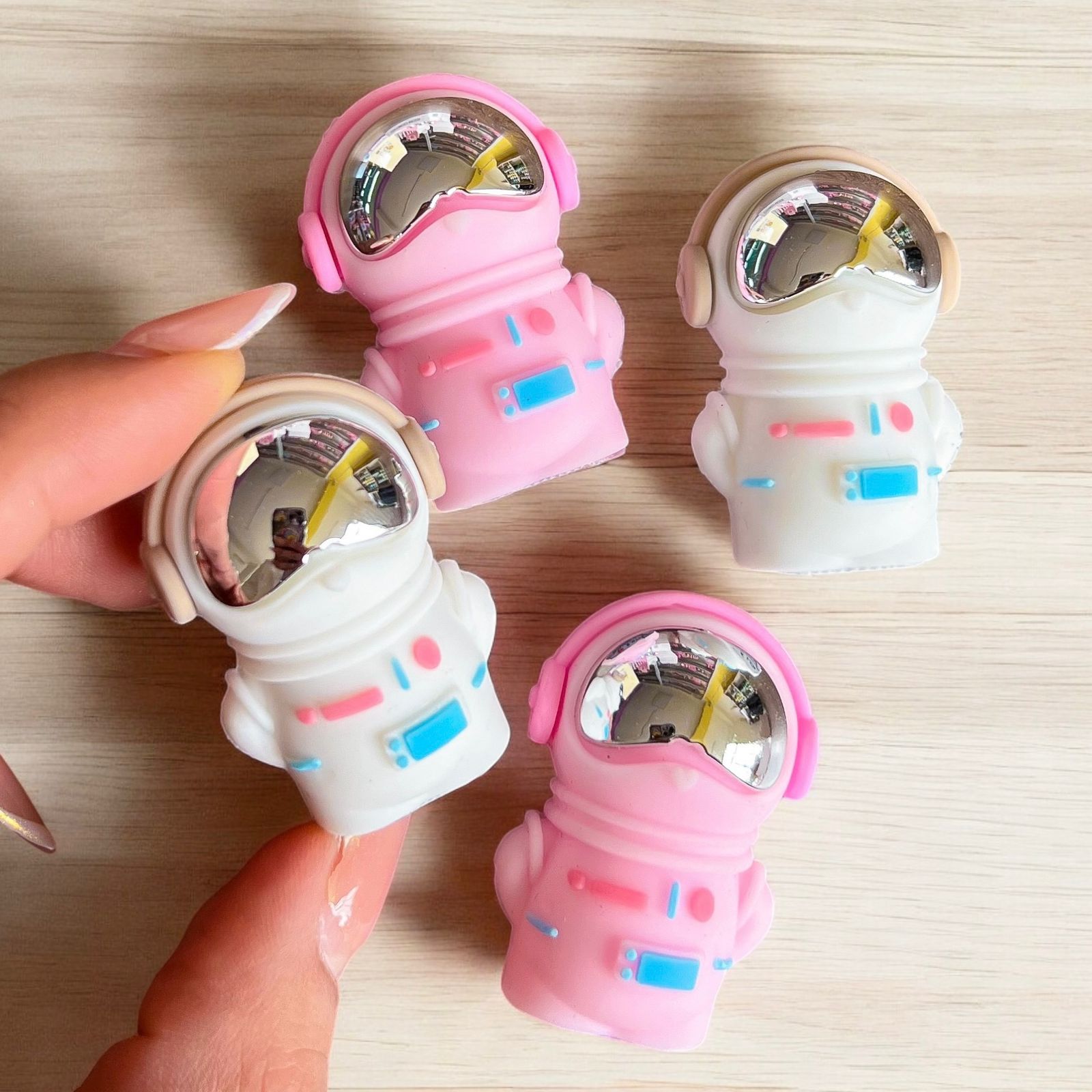 Sacapunta Astronauta Casco Cristal