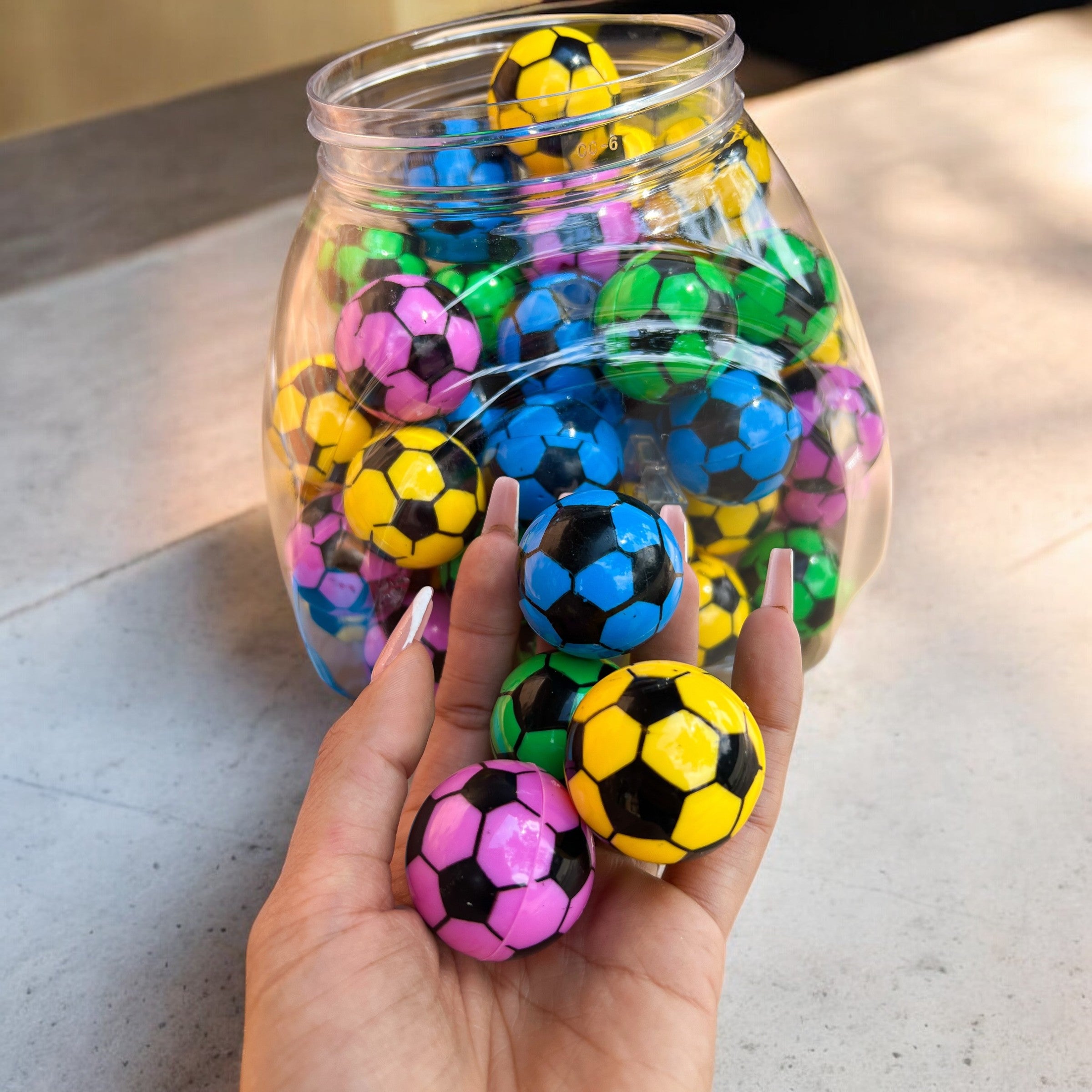 Sacapunta Plástico Balón de Fútbol