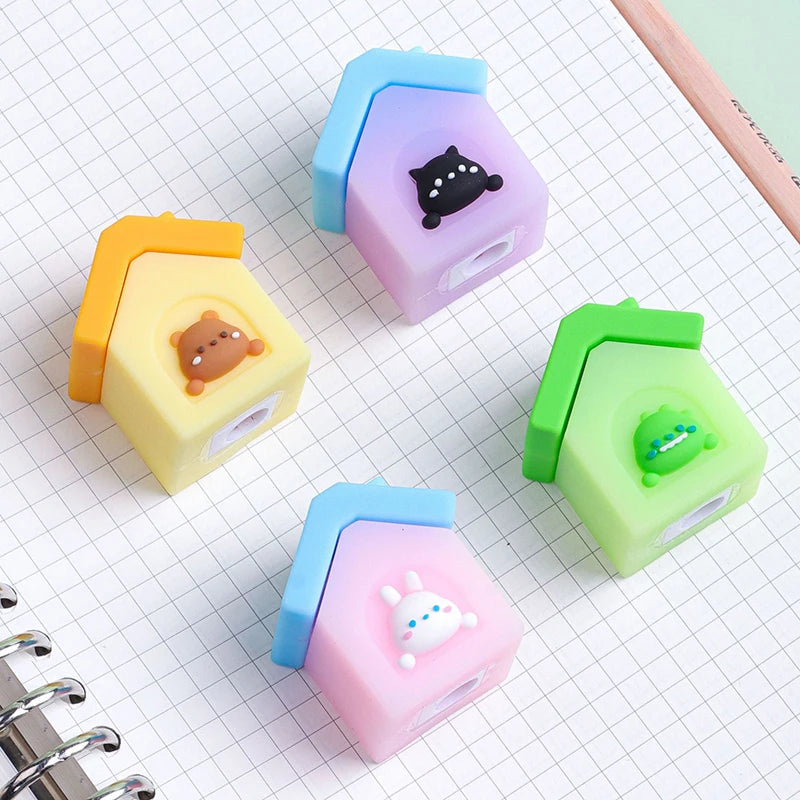 Sacapuntas Casita de Mascotas Kawaii