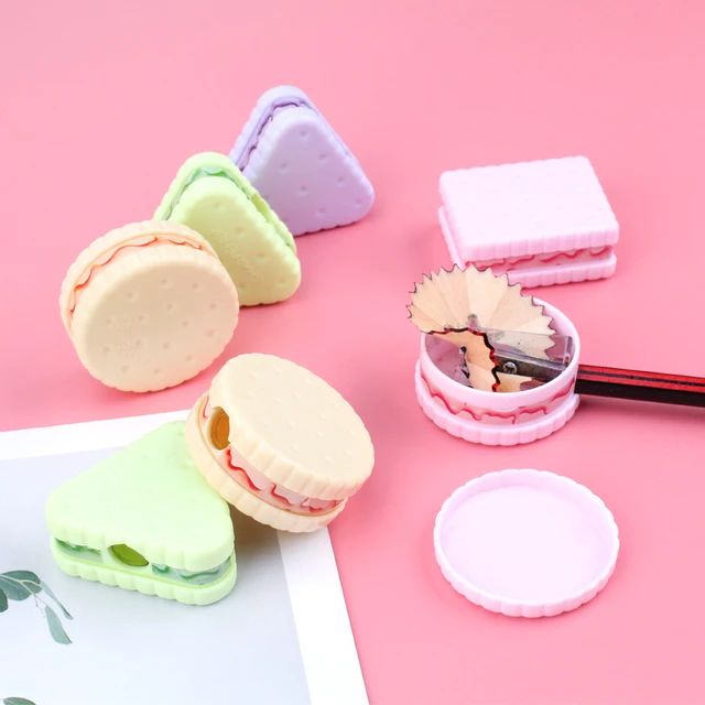 Sacapuntas Galletitas Pastel