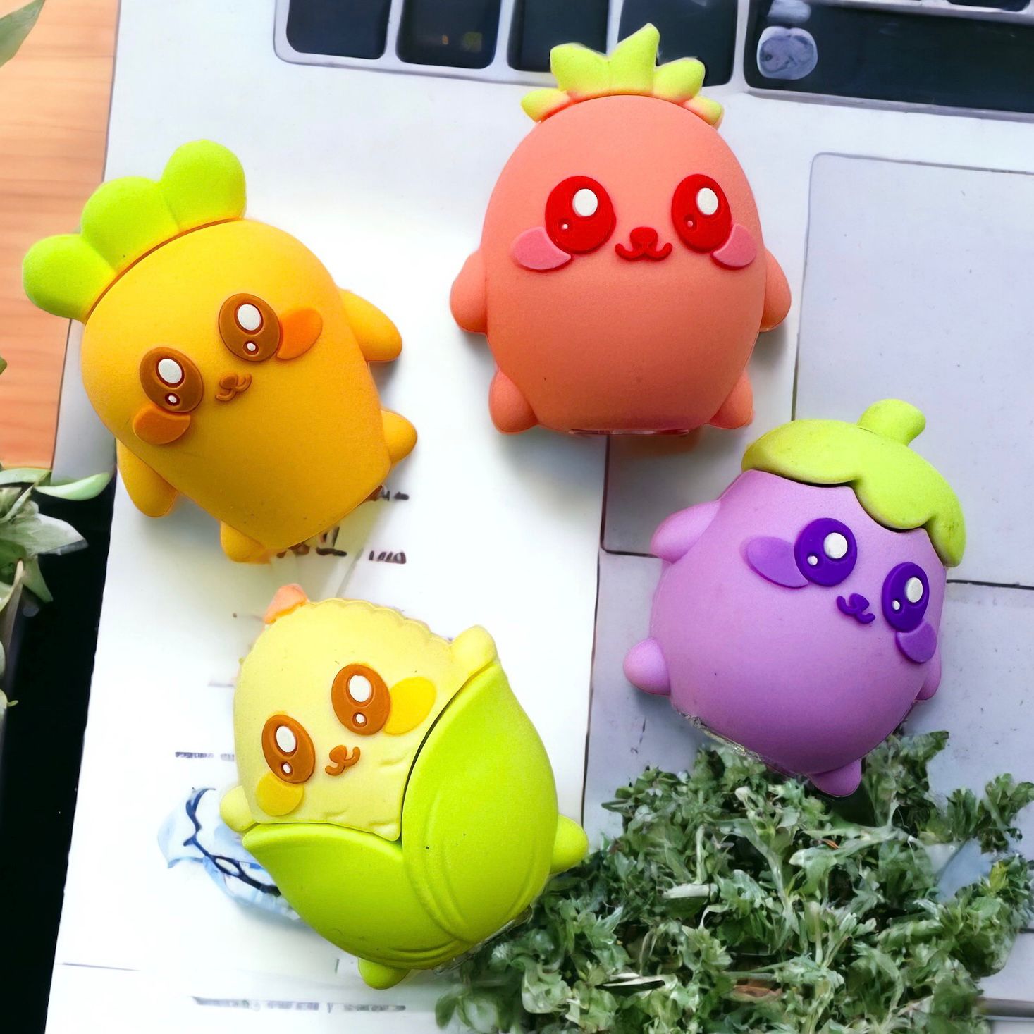 Sacapunta Vegetales Kawaii
