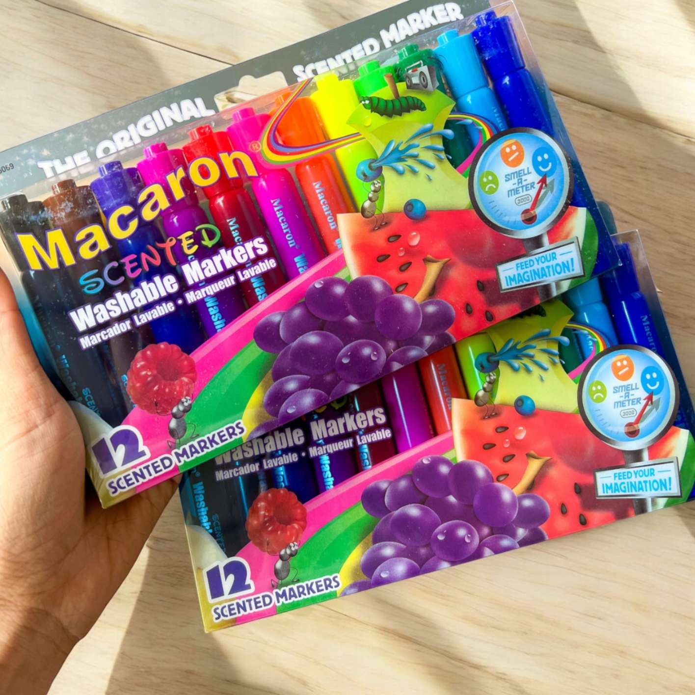 Set Marcadores con Olor x12