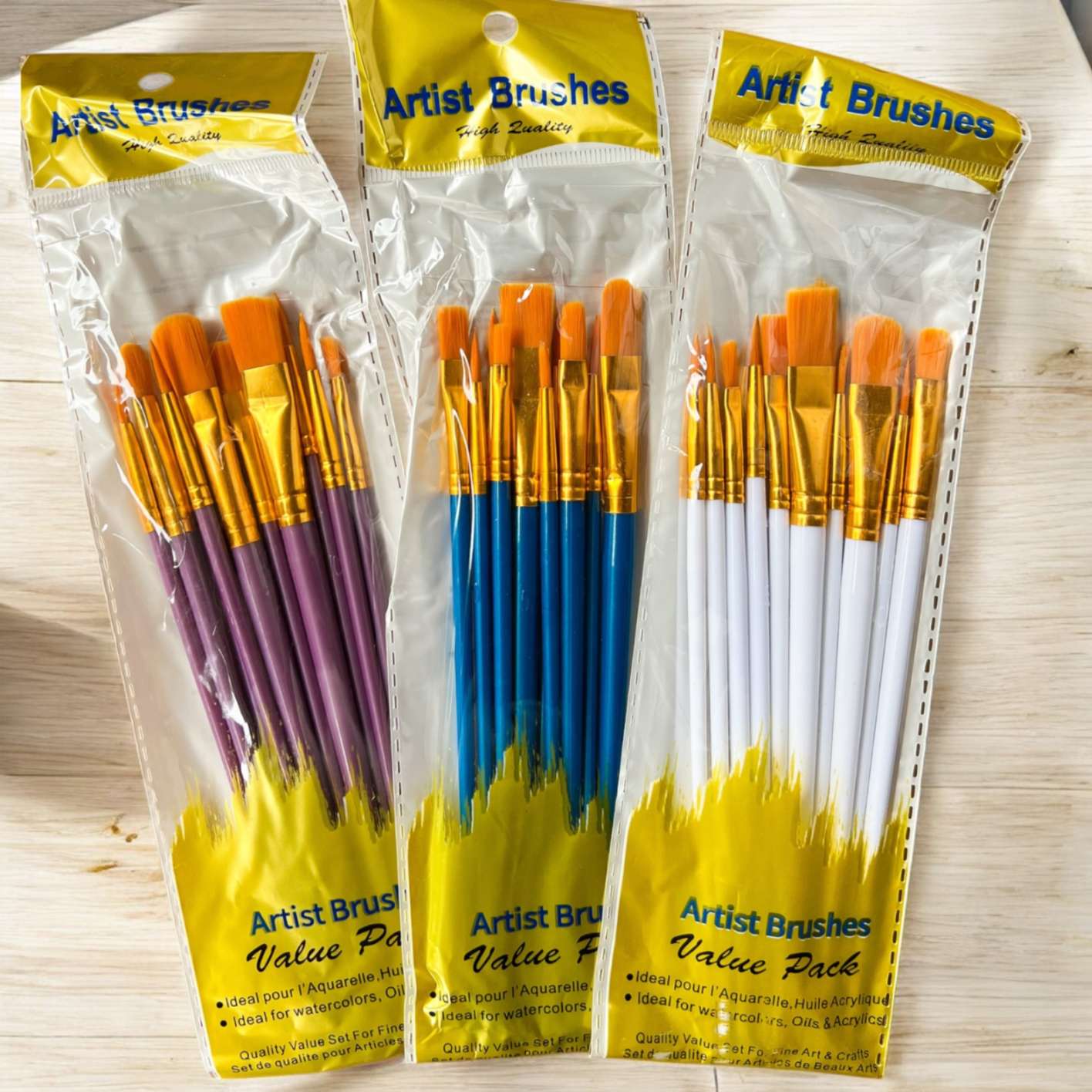 Set de Pinceles Colores