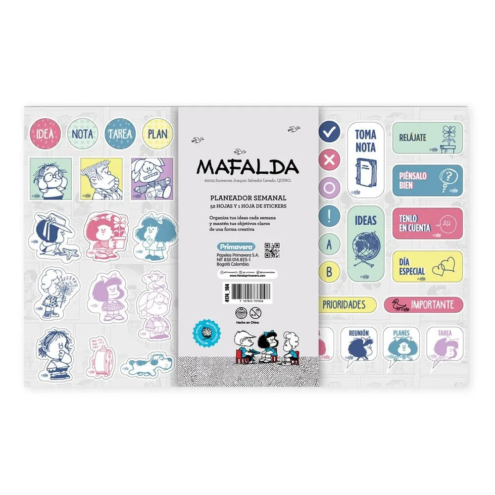 Planeador de Mesa Mafalda