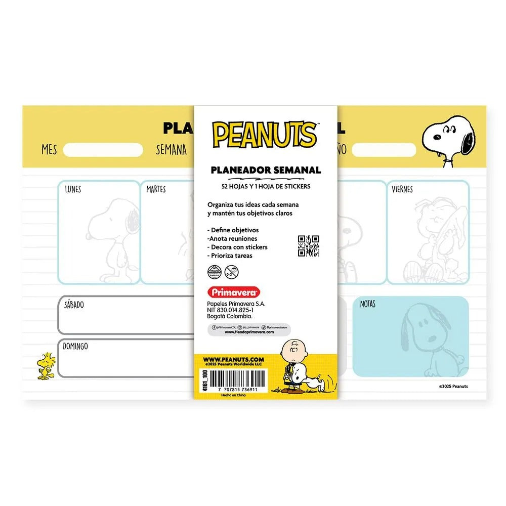 Planeador de Mesa Snoopy