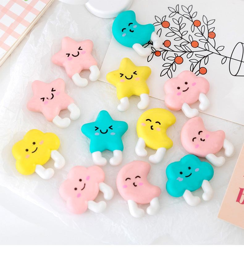 Borrador Luna Estrella Kawaii