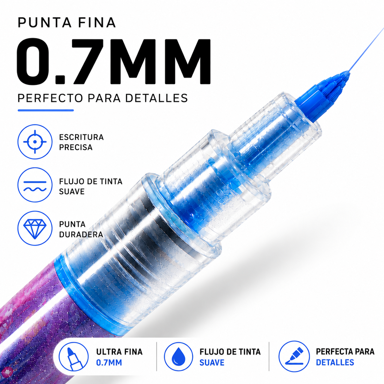 PRE-VENTA Acrylic Rainbow Morita x28 0.7 mm