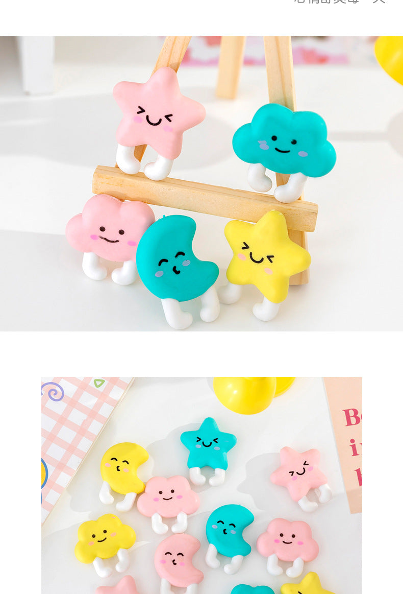 Borrador Luna Estrella Kawaii