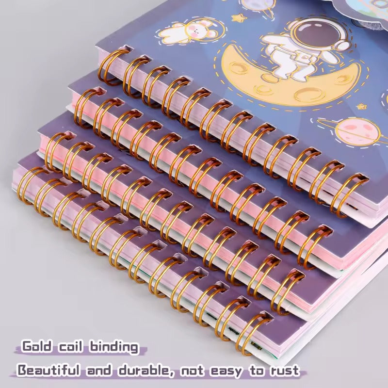 Mini Libreta Astronauta