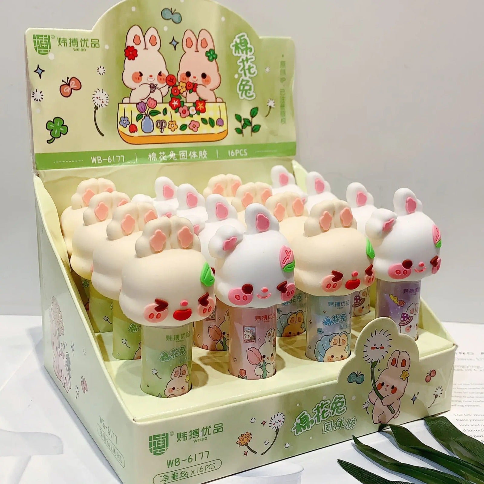 Pega en Barra Conejito Cute