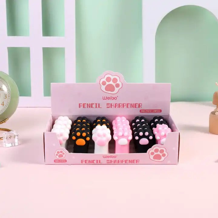 Sacapuntas Huellita Gatito