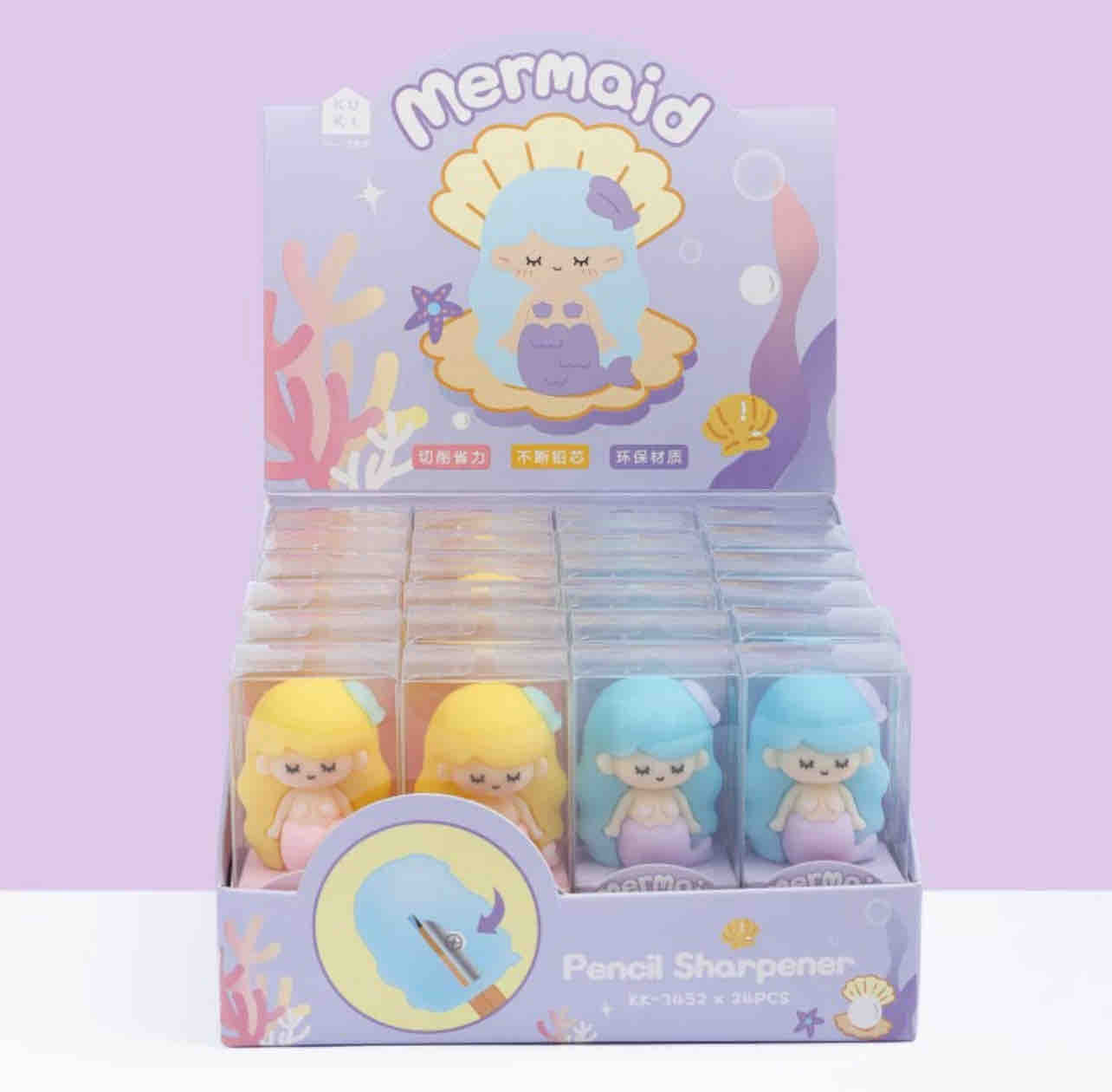 Sacapunta Sirenita Kawaii