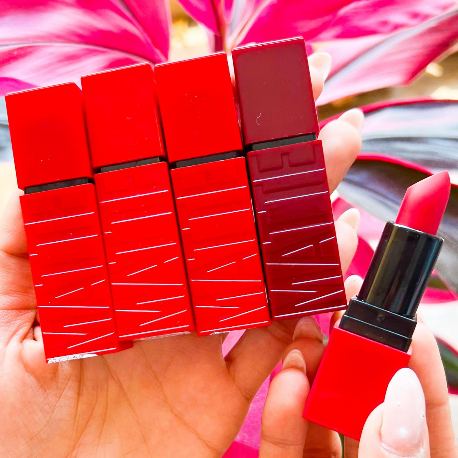 Labial Matte tonos Rojos