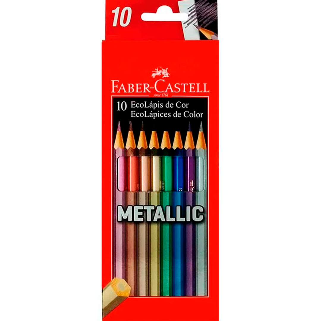 Lapices de colores Faber Castell soft X12 - 6 NEON Y 6 PASTEL