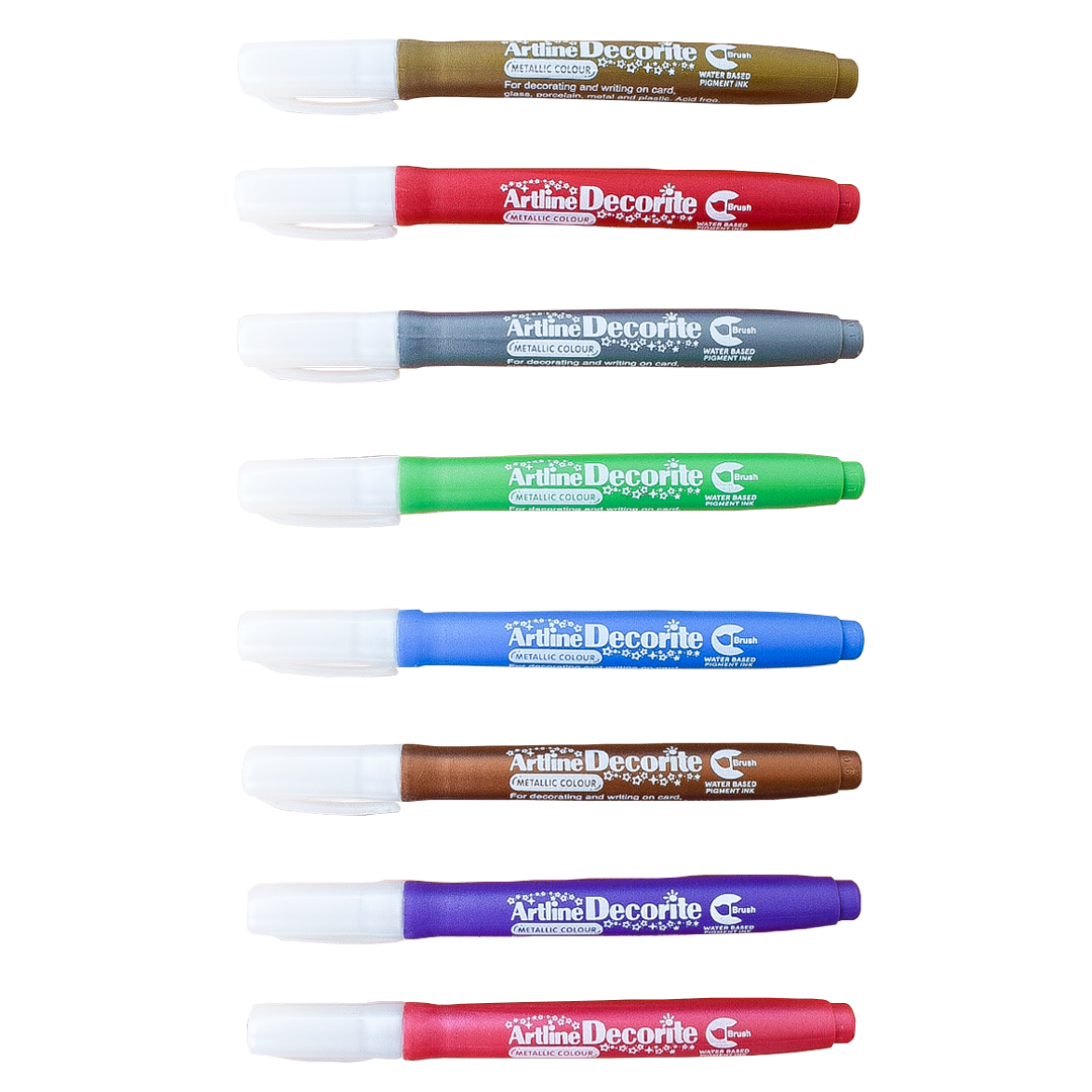Marcadores Artline Decorite Metalicos