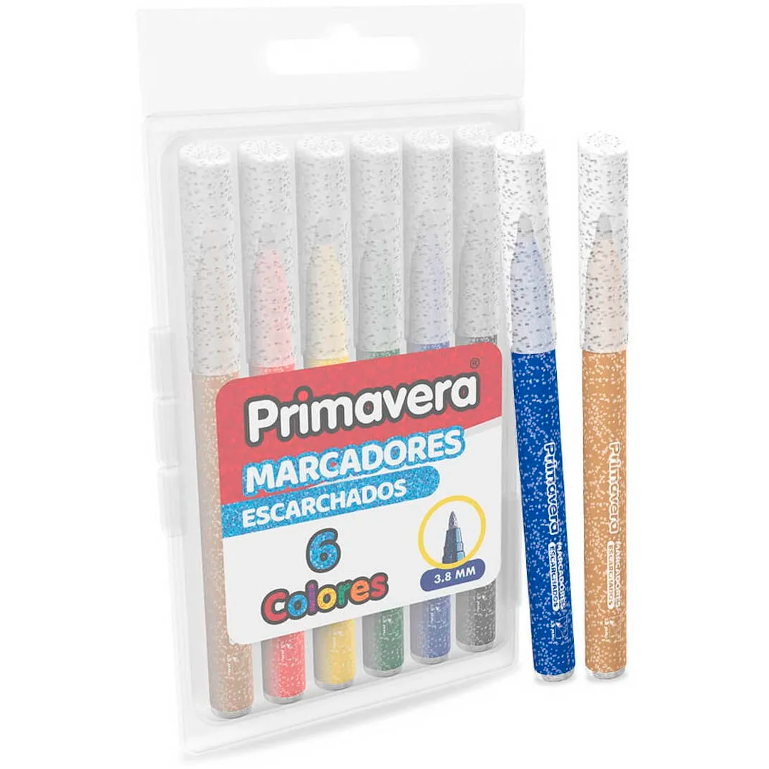 Marcadores Escarchados Primavera
