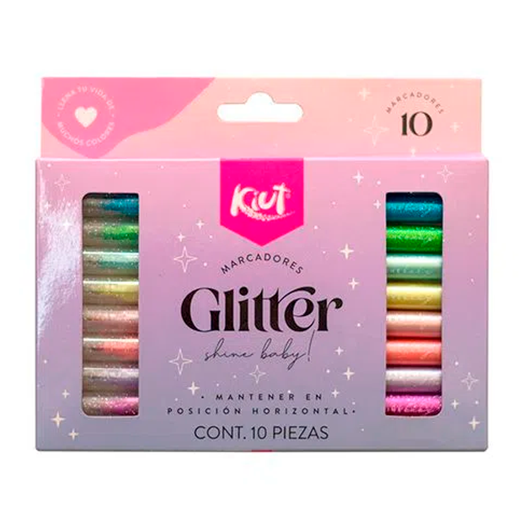 Marcador Glitter Kiut