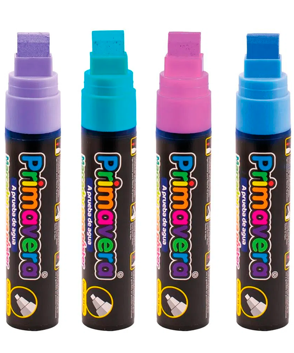 Marcador Poster 15mm Primavera Pastel