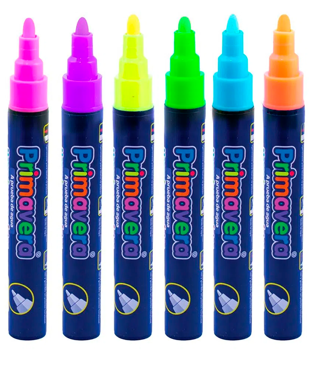 Marcador Poster 2/6mm Primavera Tonos Neón