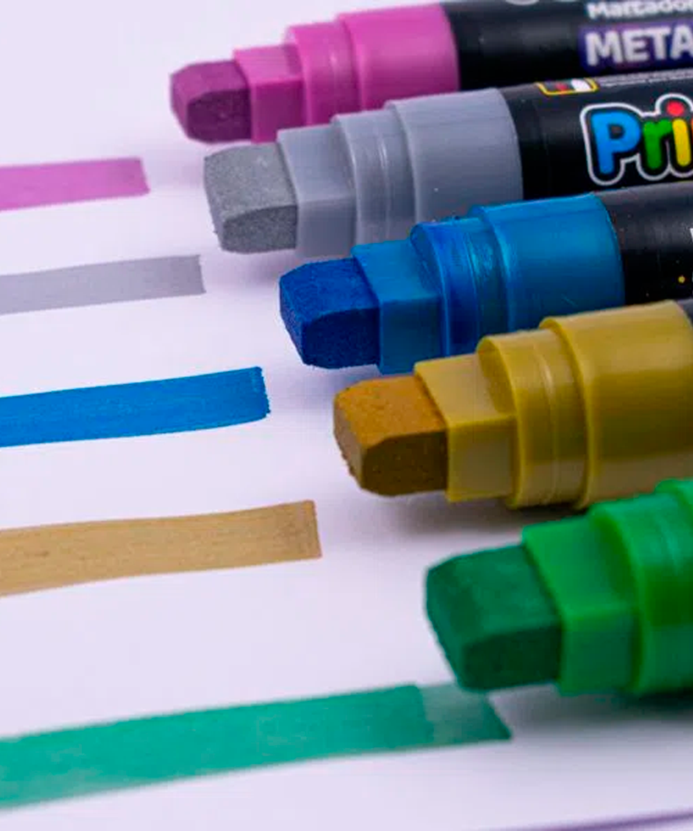 Marcador Poster 15mm Primavera Metalizado