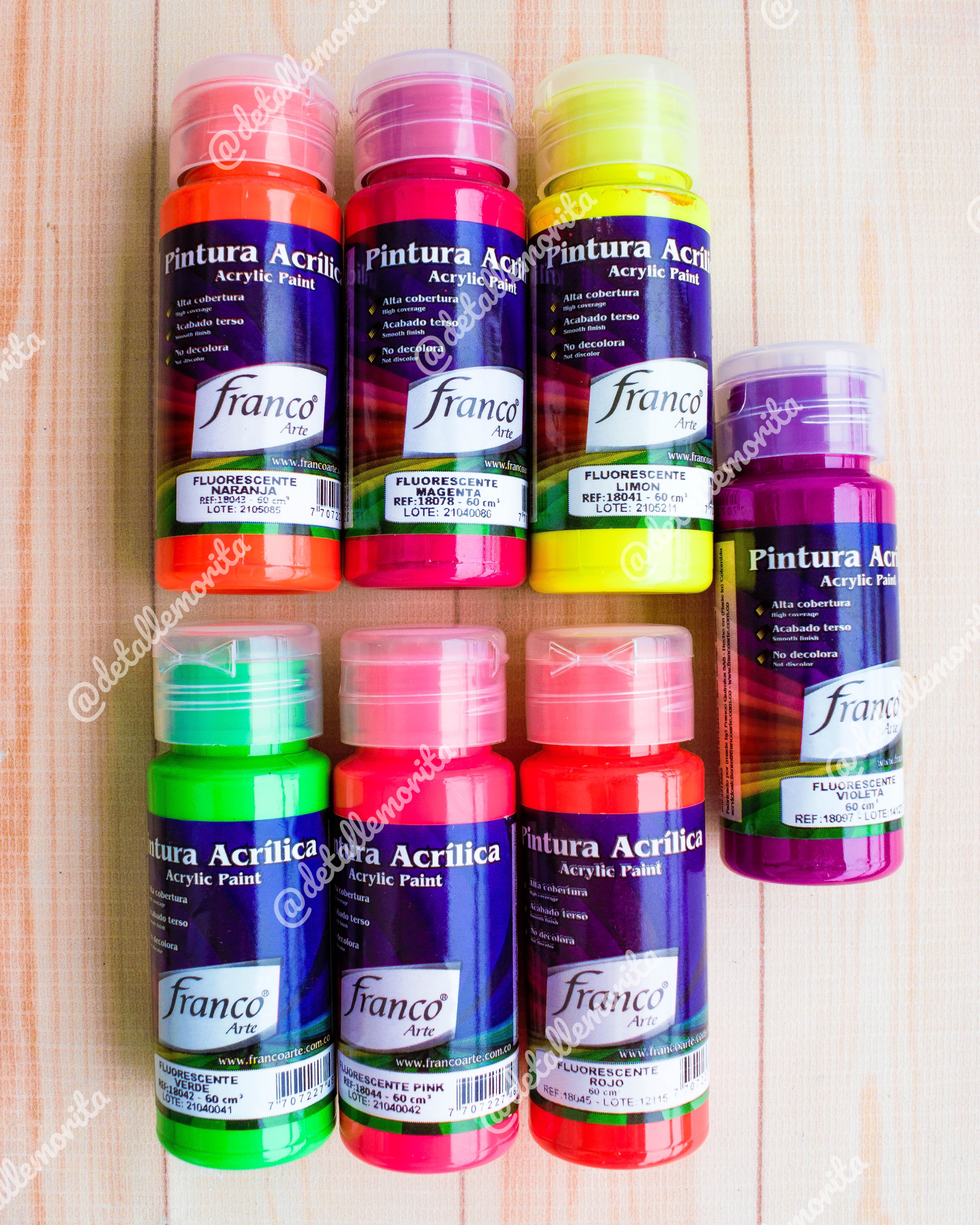 Pintura Acrílica Neón