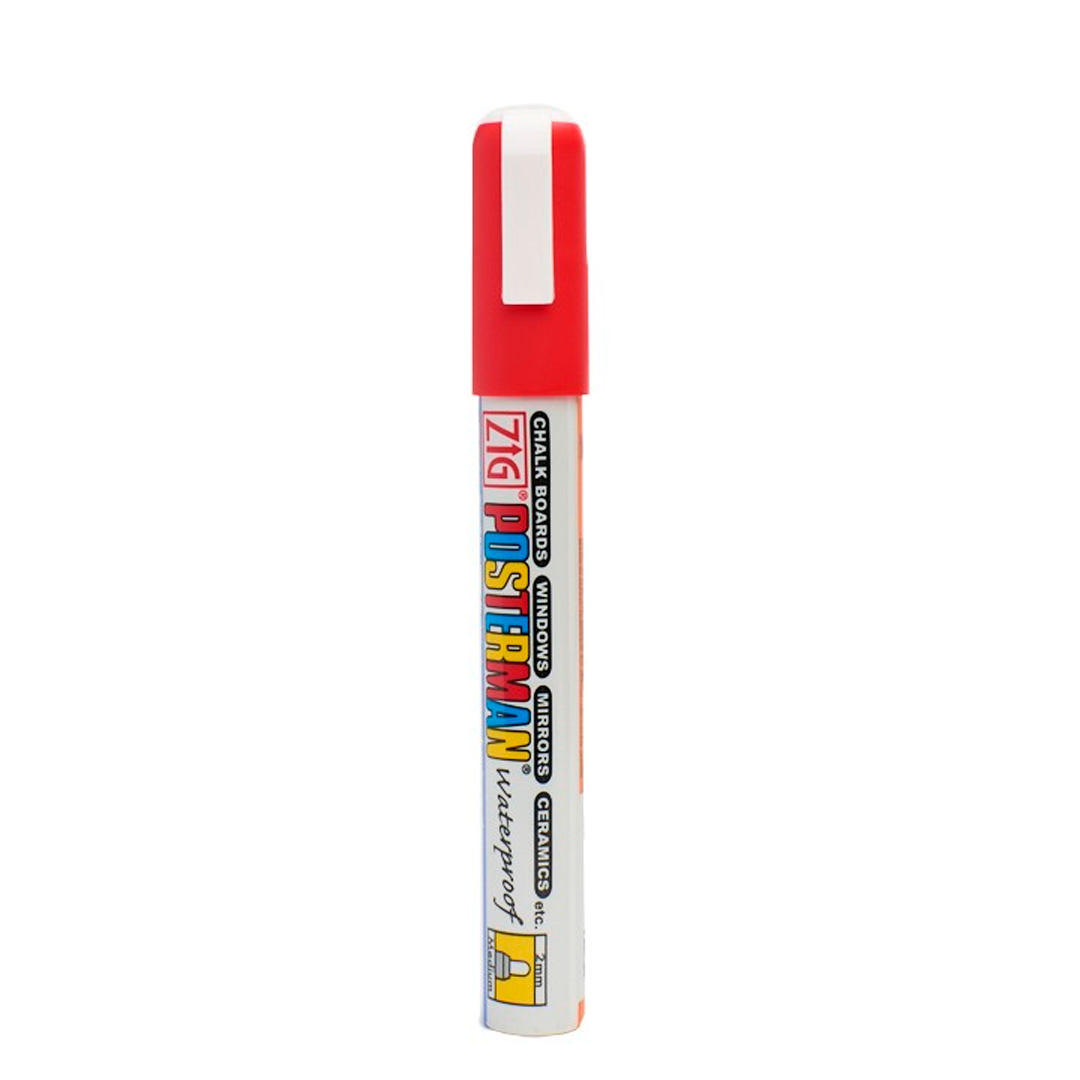 Marcador De Vinilo Posterman Pma 30 Punta 2 Mm Zig Original