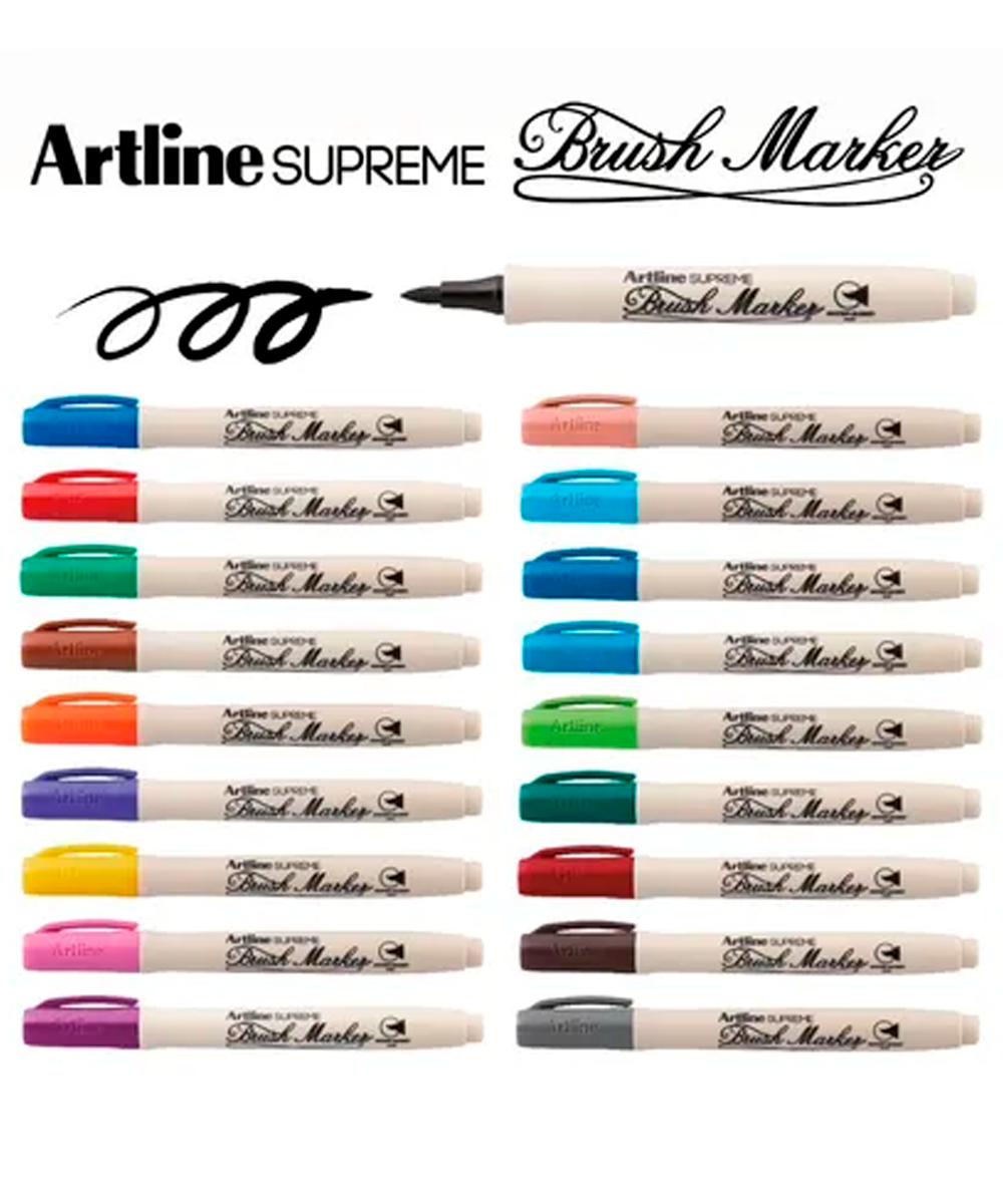Punta Pincel Supreme Brush Marker Artline