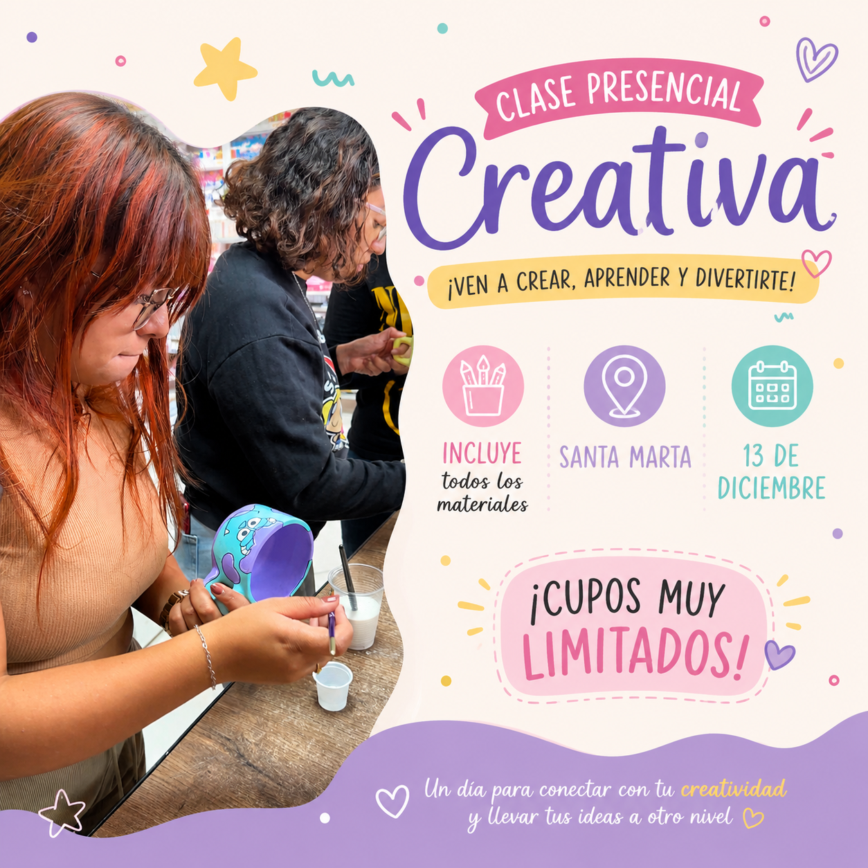Evento Creativo Presencial Santa Marta