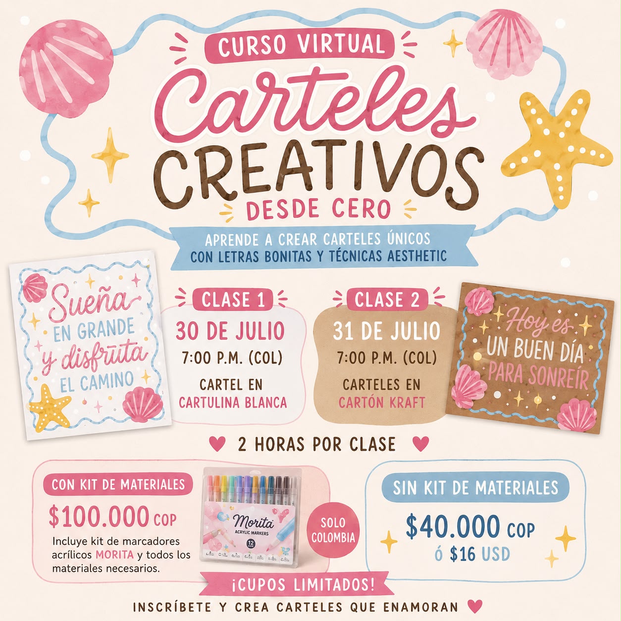 Curso Virtual Carteles Creativos