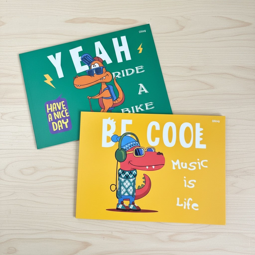 Block de Dibujo Dino Cool