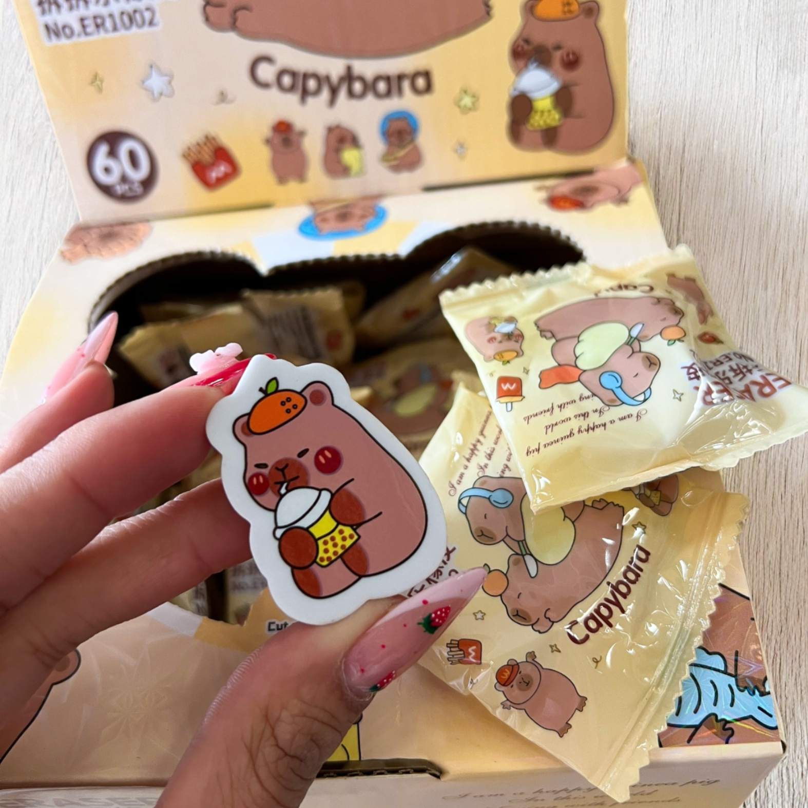 Borrador Bolsita Sorpresa Capybara