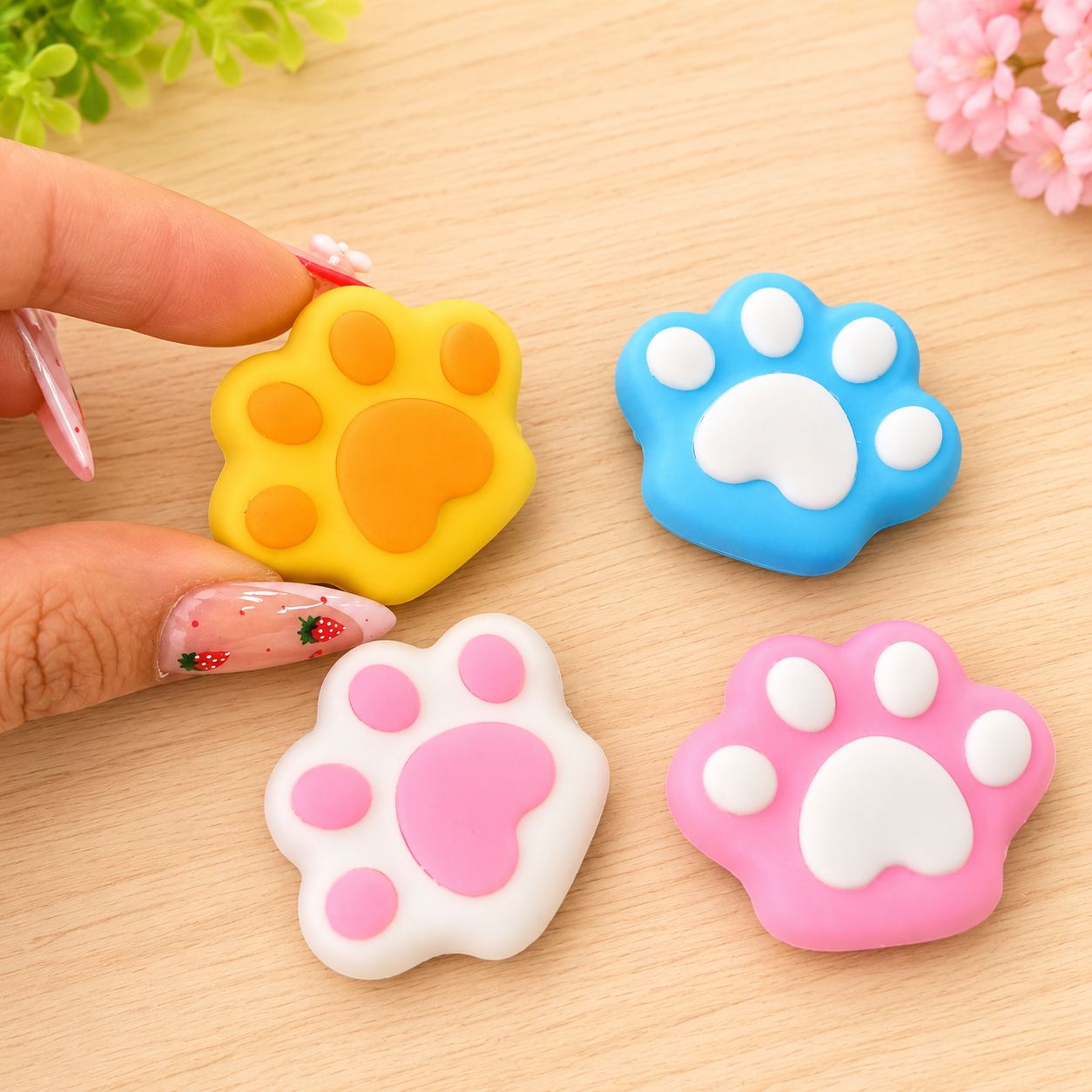 Eraser Little Footprints Colors