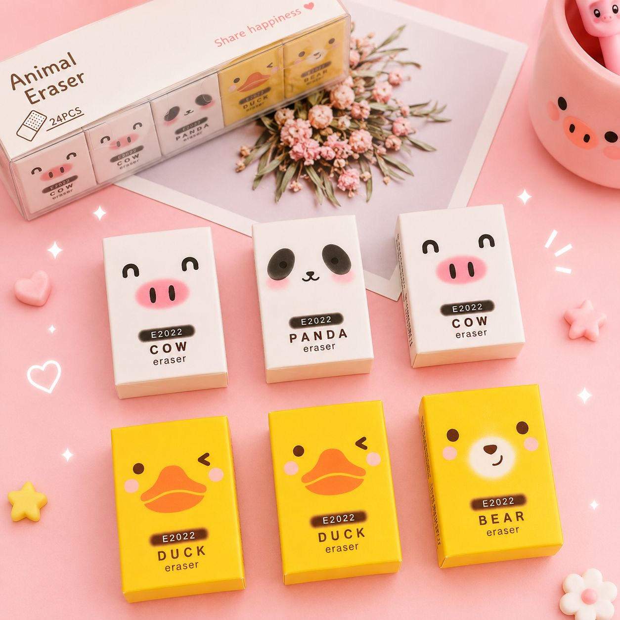Borradores Animalitos Grandes Kawaii