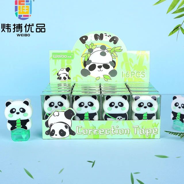 Cinta Correctora Osito Panda Kawaii