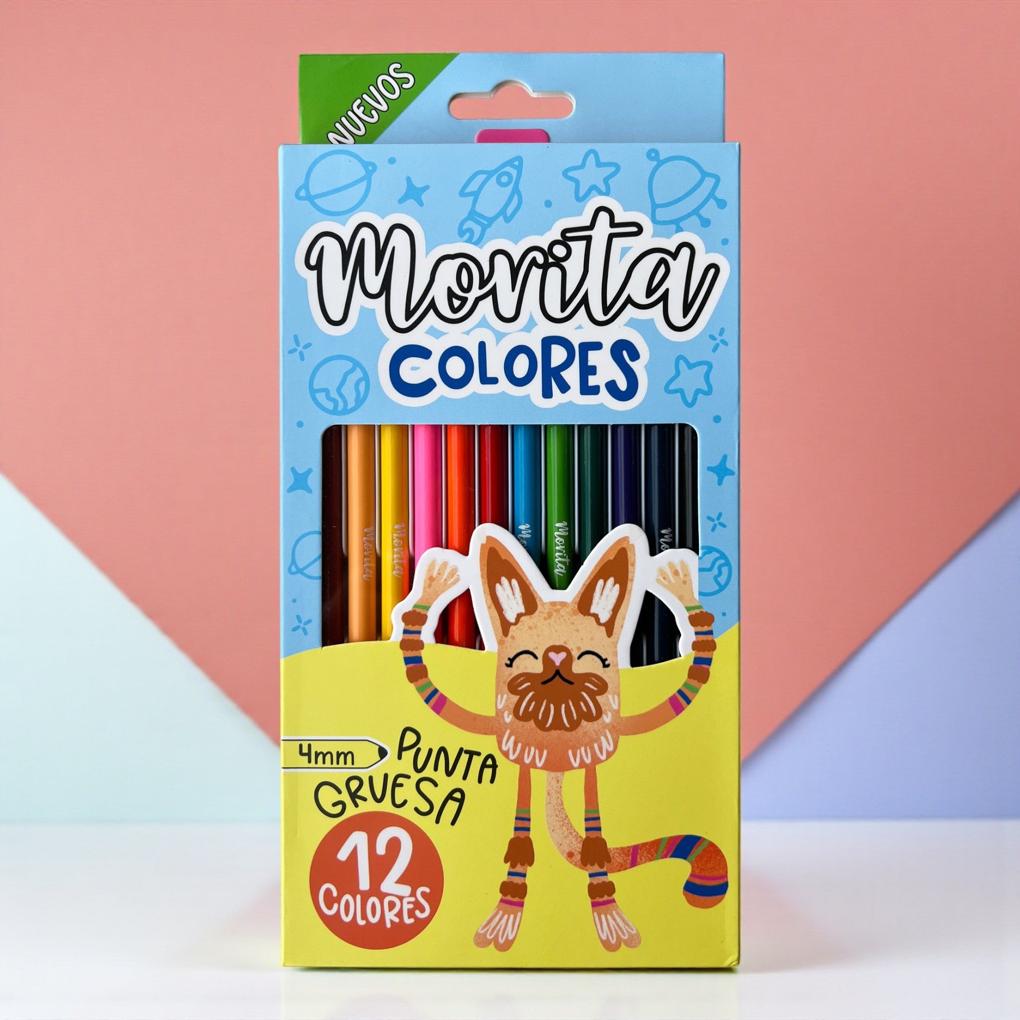 Colores Morita x12 Unipunta