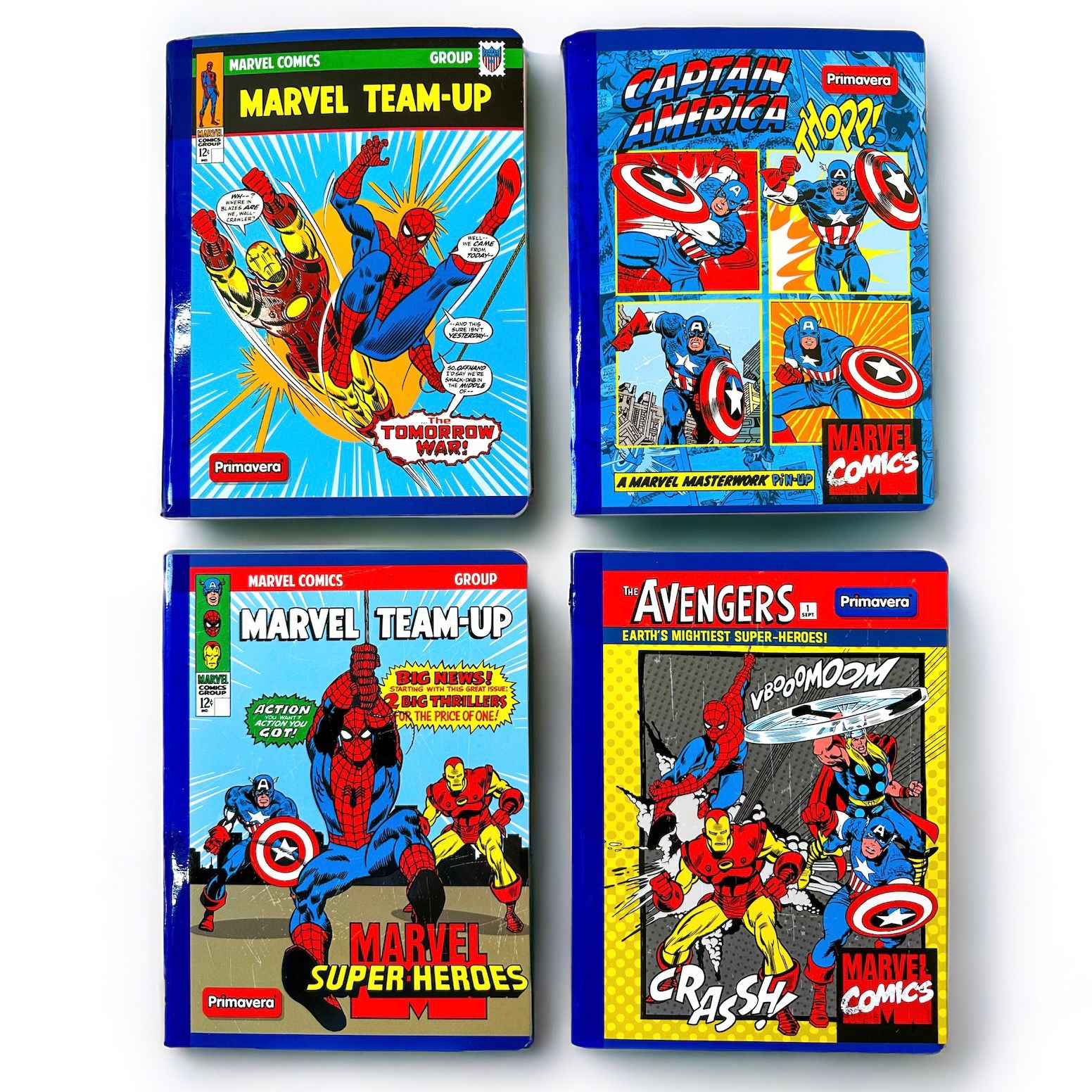 Cuaderno Comic Marvel Primavera