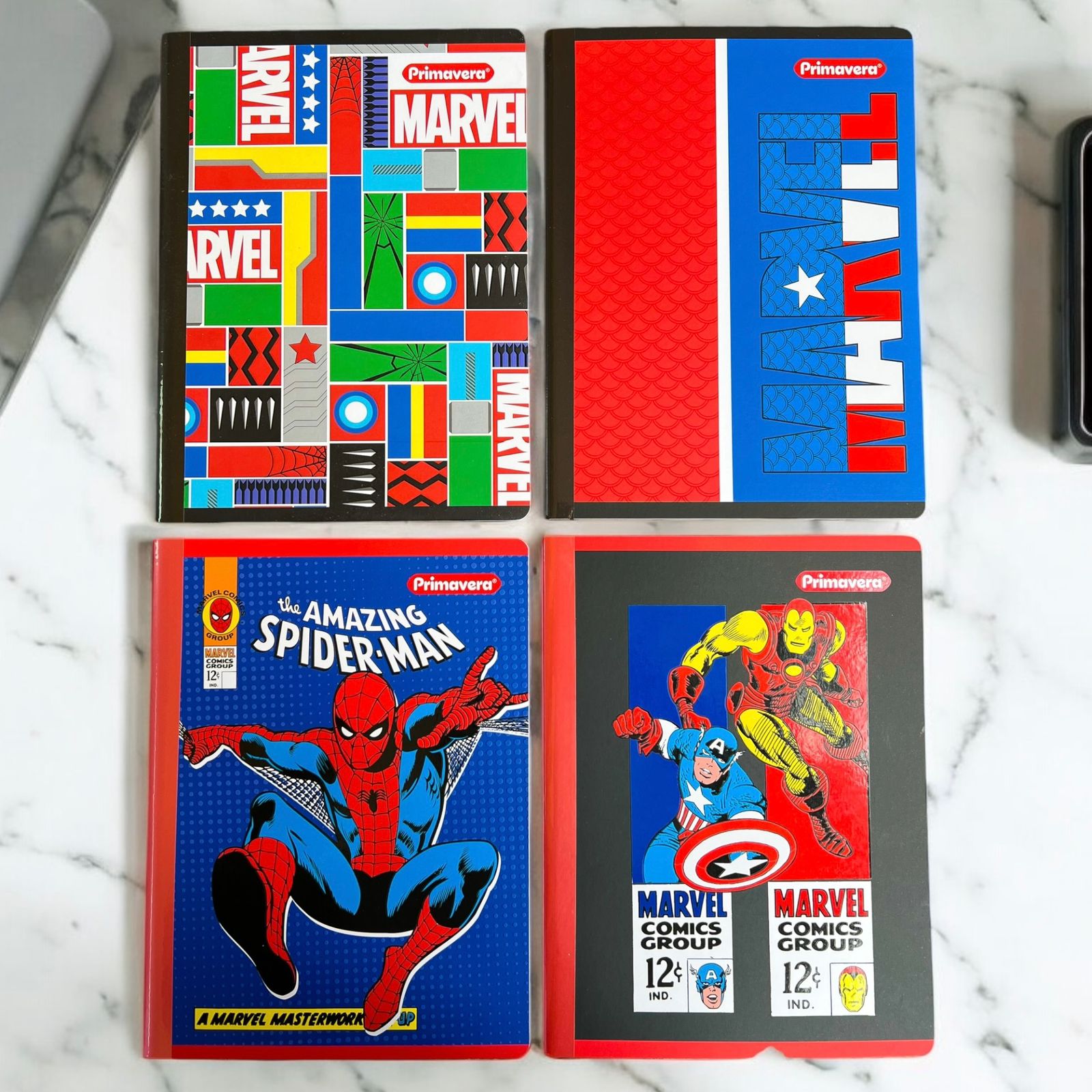 Cuaderno Marvel Primavera