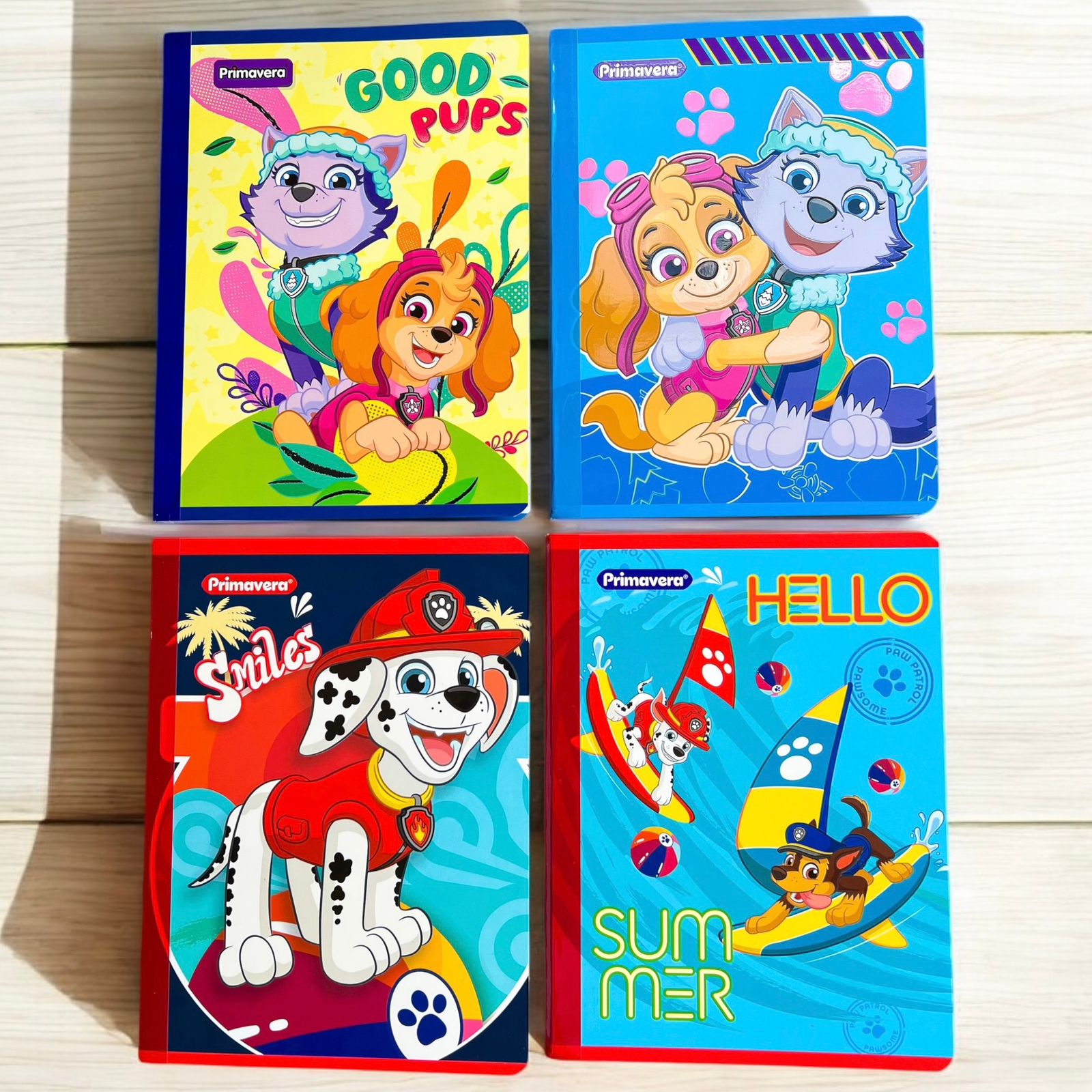 Cuaderno Paw Patrol Primavera