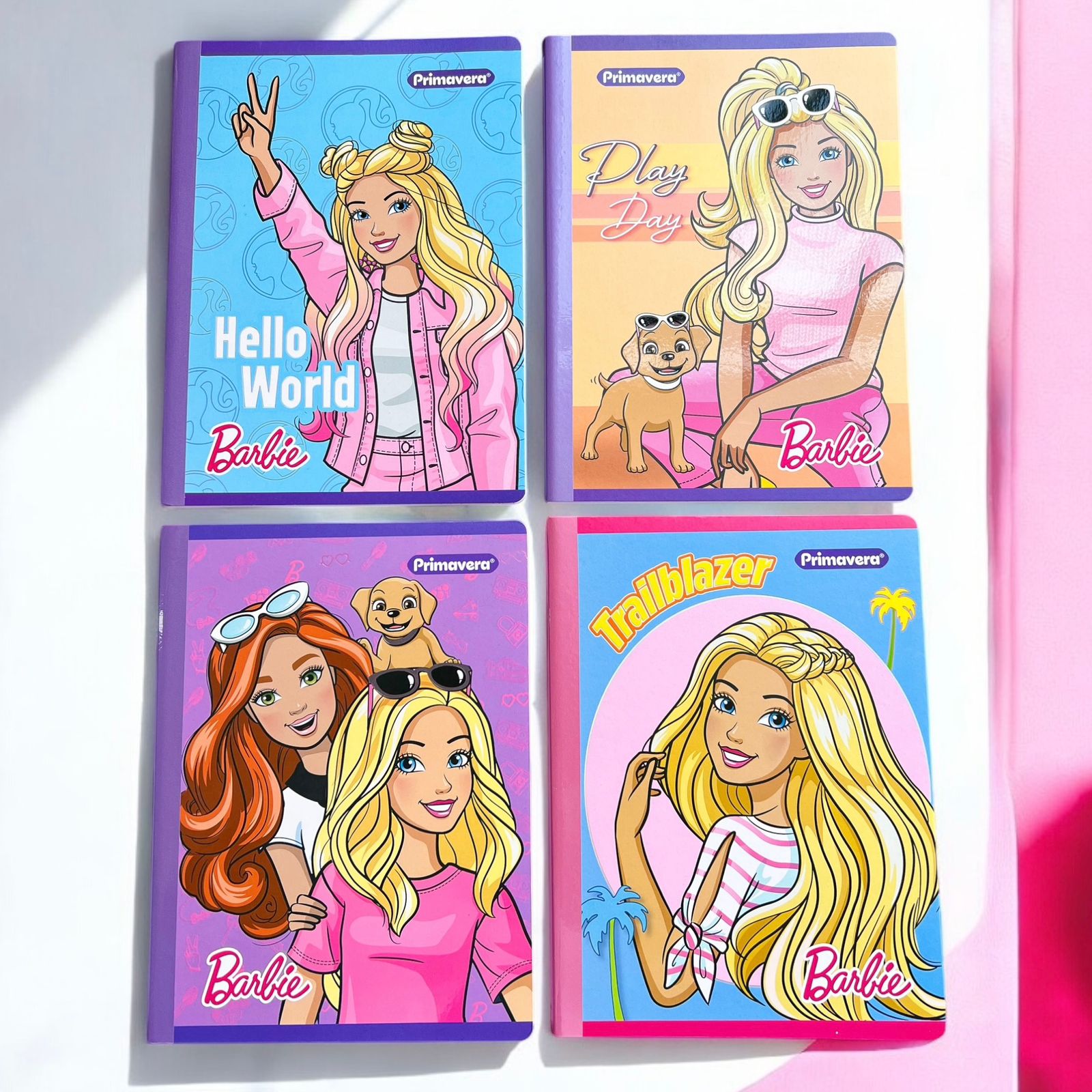 Cuaderno Barbie Primavera