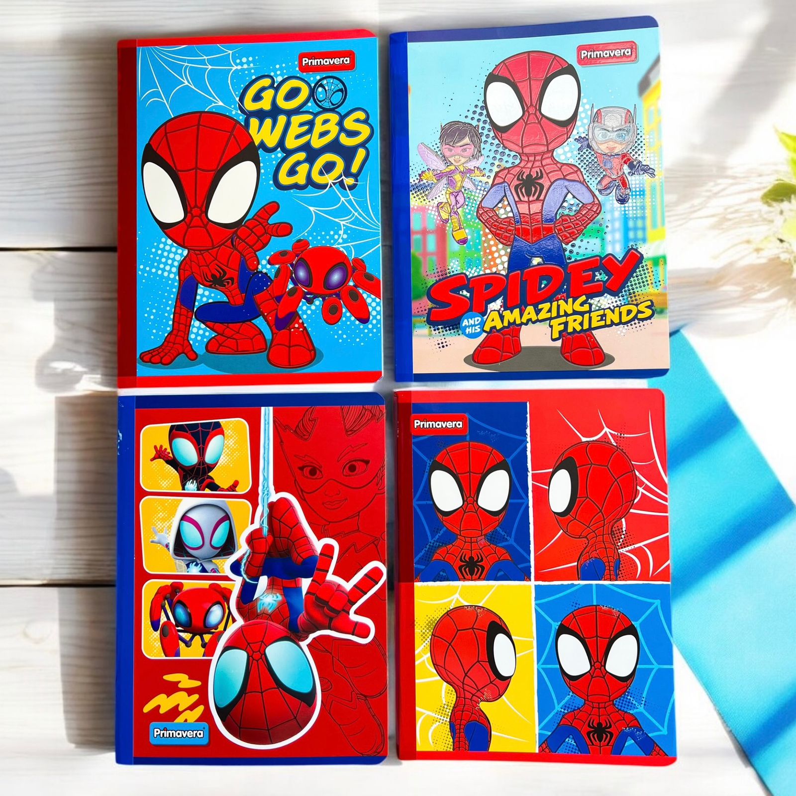 Cuaderno Spidey Primavera