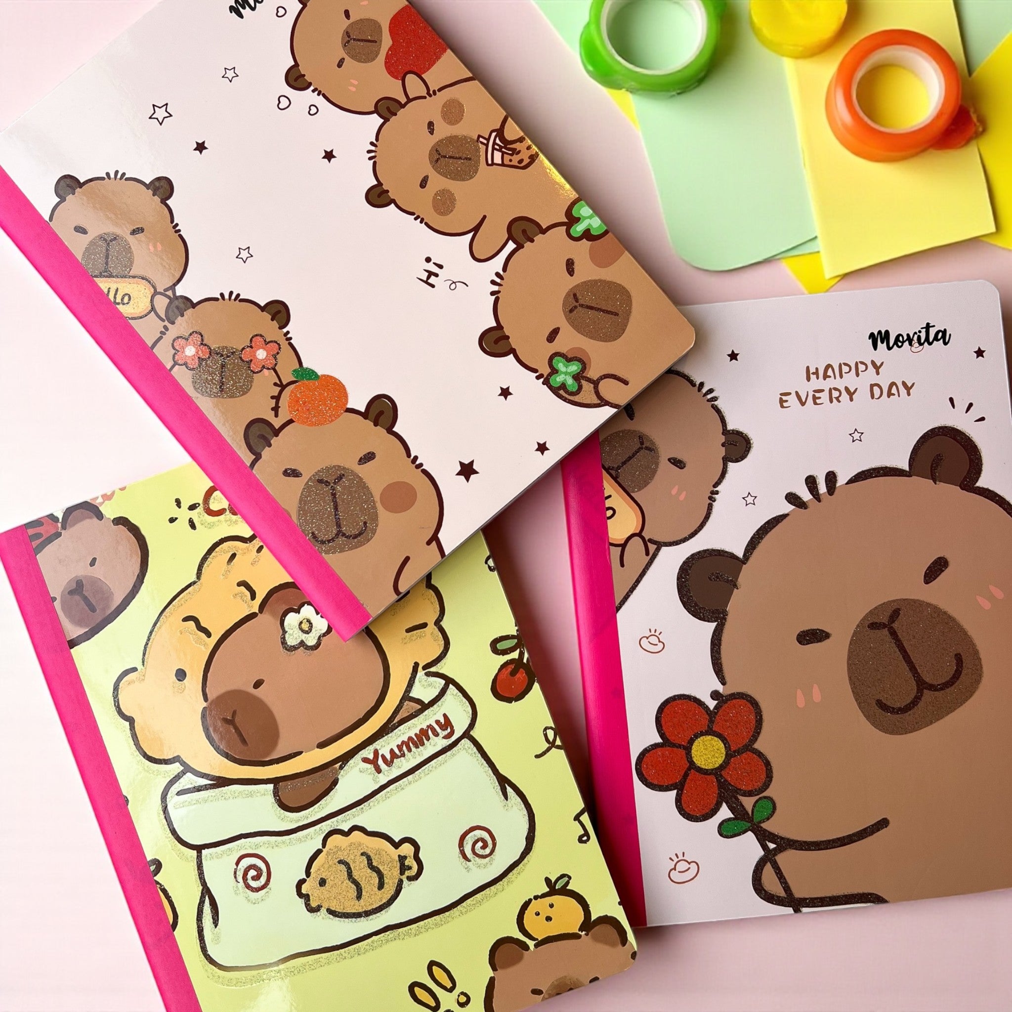 Cuaderno Morita Capybara Cuadriculado