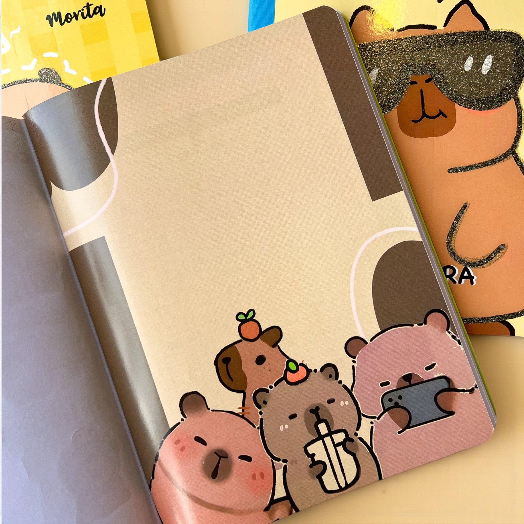 Cuaderno Morita Capybara Cuadriculado