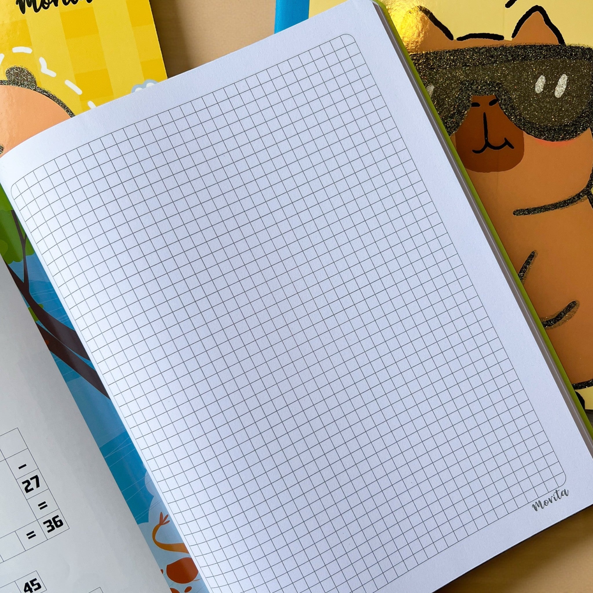 Cuaderno Morita Capybara Cuadriculado