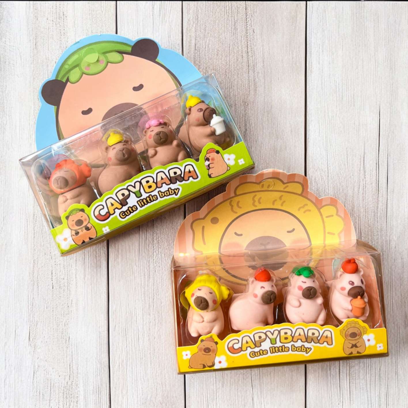Estuche de Borradores Capybara x4