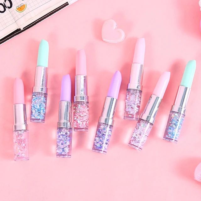 Lapicero Labial Agua Glitter