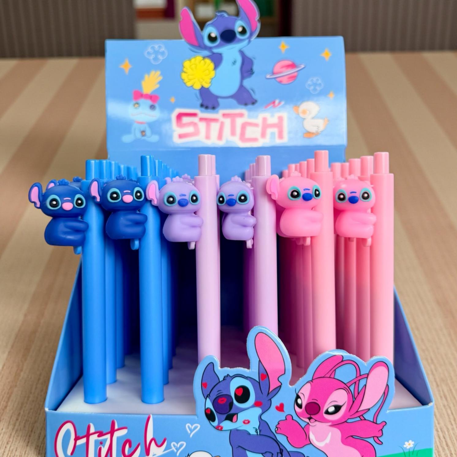 Lapicero Retráctil Monito Stitch