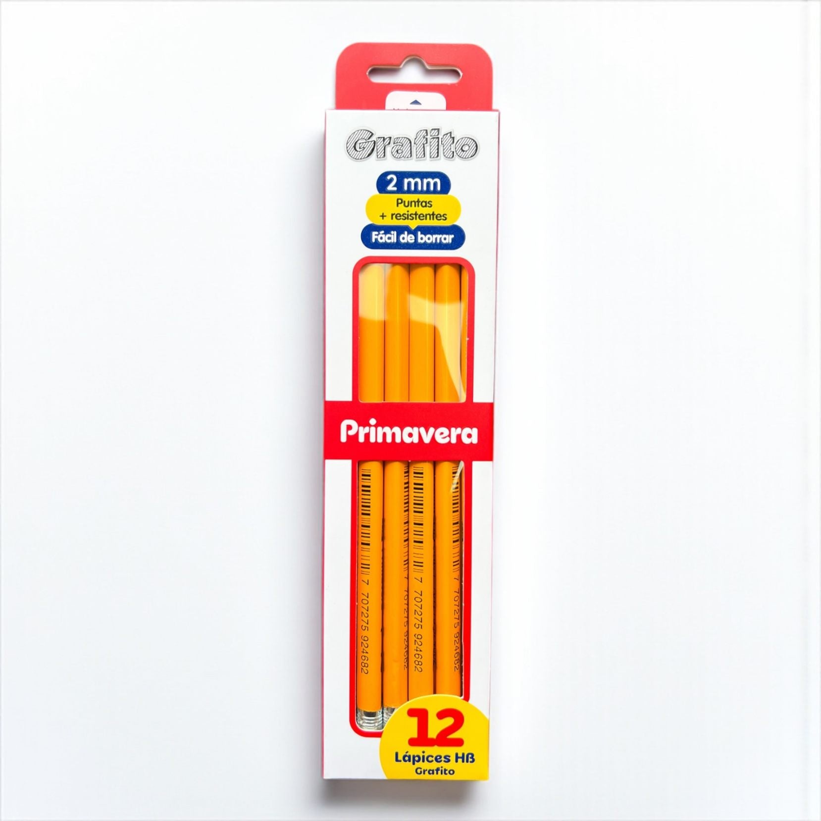 Lápiz de Grafito Primavera x12