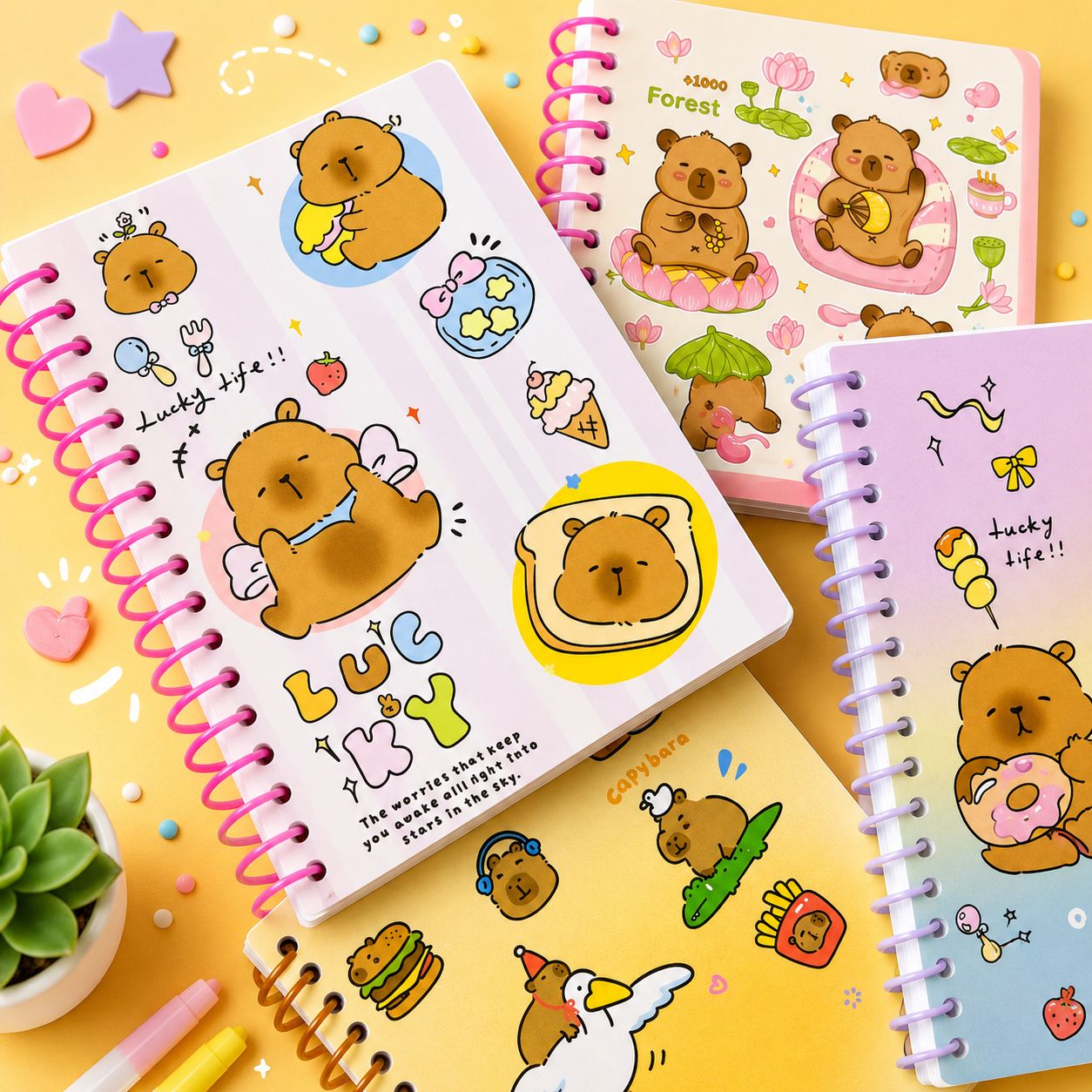 Libreta Pequeña Capybara