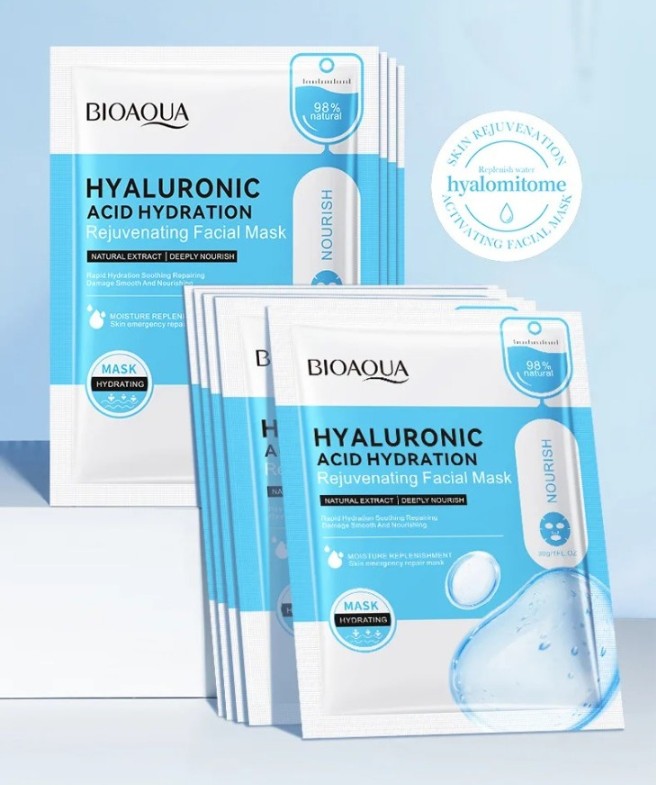 Mascarilla en Velo Hyaluronic Bioaqua